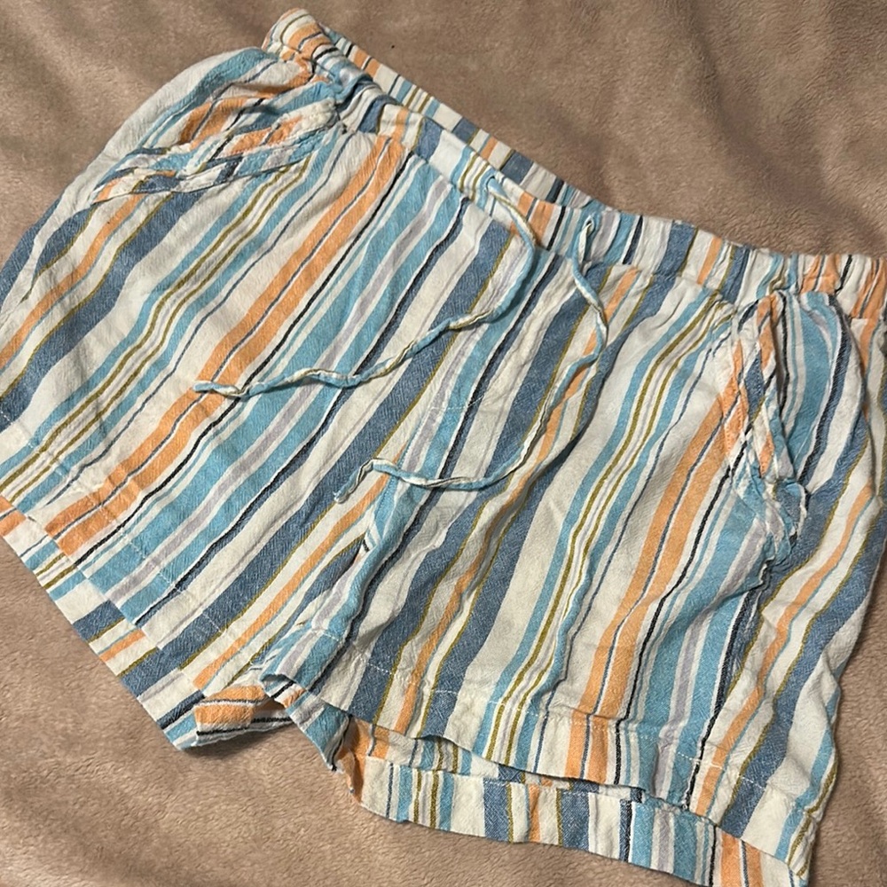 Striped Casual Women's Shorts